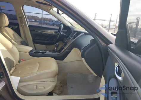 2014 Infiniti Q50 Premium из США, поврежденный, VIN JN1BV7AP7EM691061